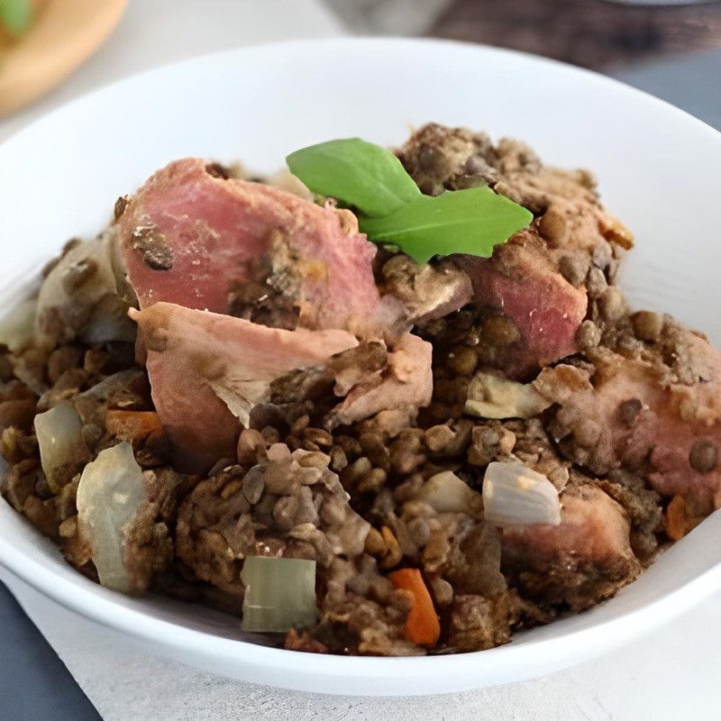 Salade de jambonneau et lentilles - 300g