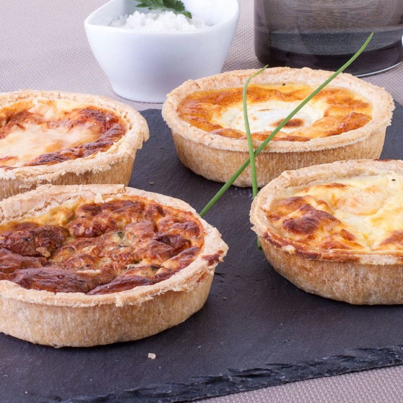 Tarte Auvergnate au jambonneau et Saint-Nectaire 10x140g