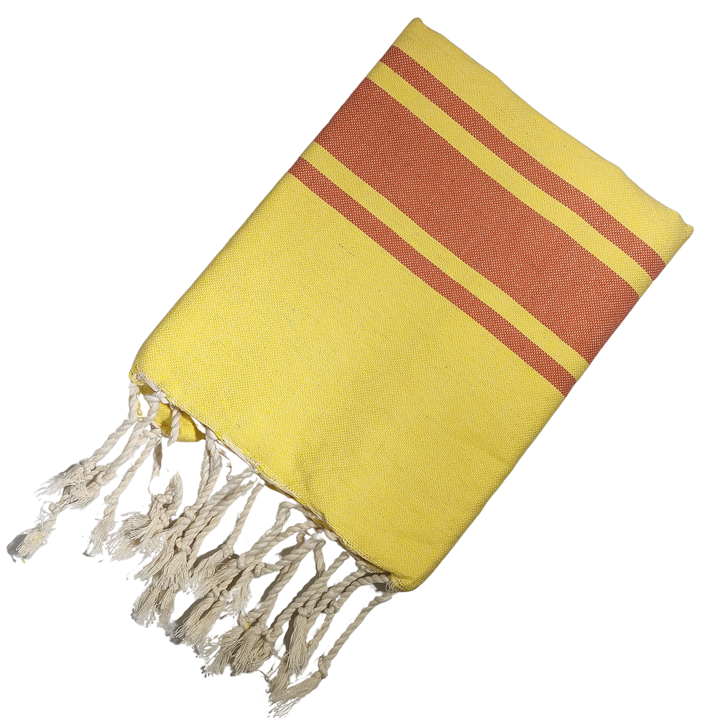 FOUTA CANCÙN (spécial enfants) - jaune et orange