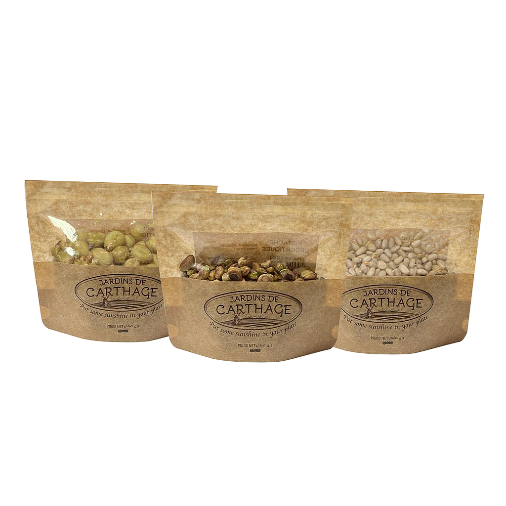 Sélection Fruits Secs Zgougou 300 gr (Jardins de Carthage)