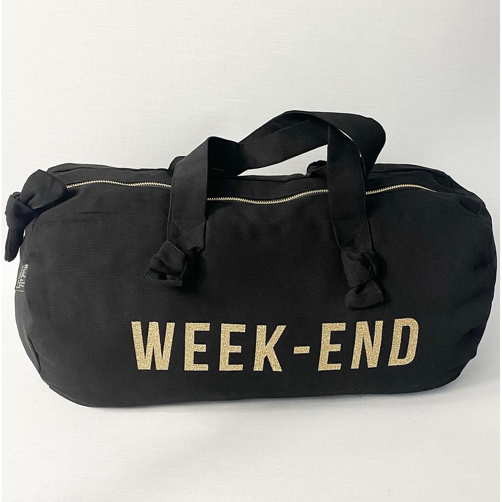 Sac Polochon noir - Week End