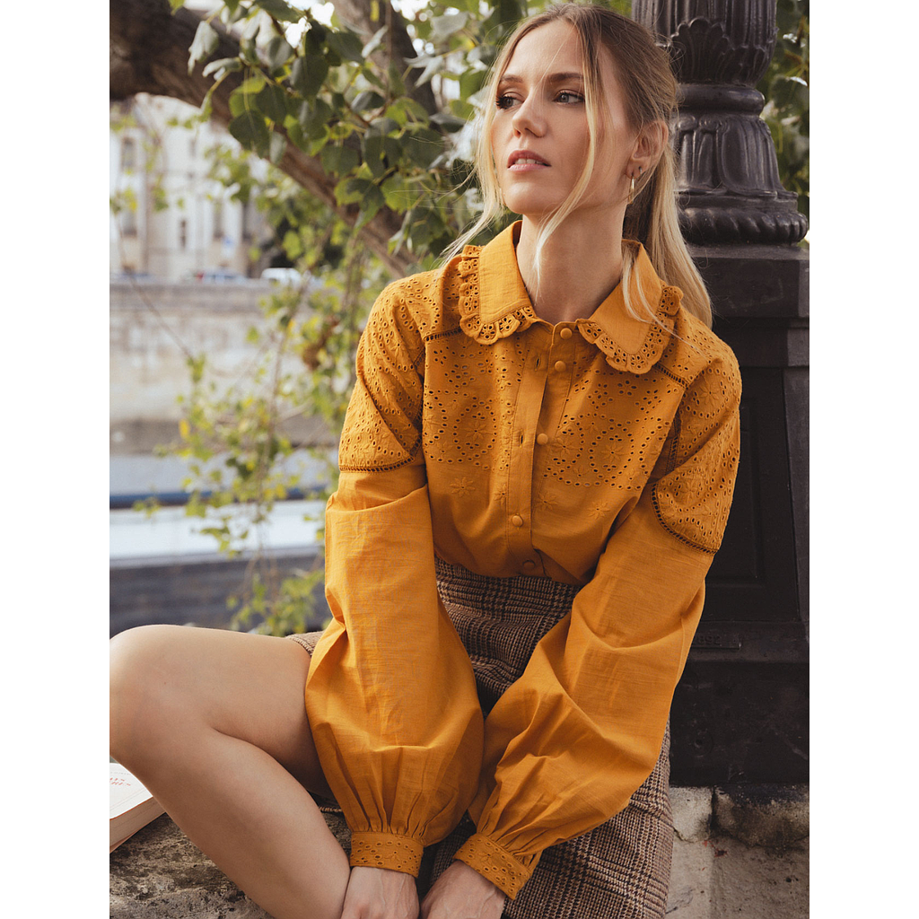 Chemise Chloé Moutarde