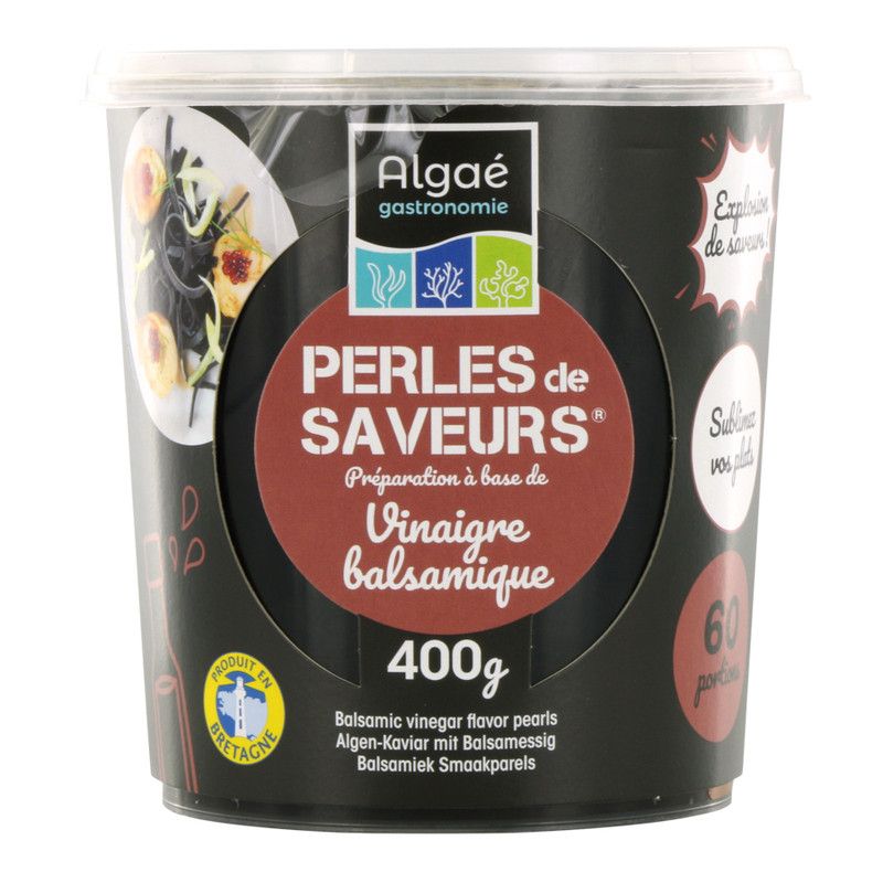 Perles de saveurs vinaigre balsamique de Modène - 400g