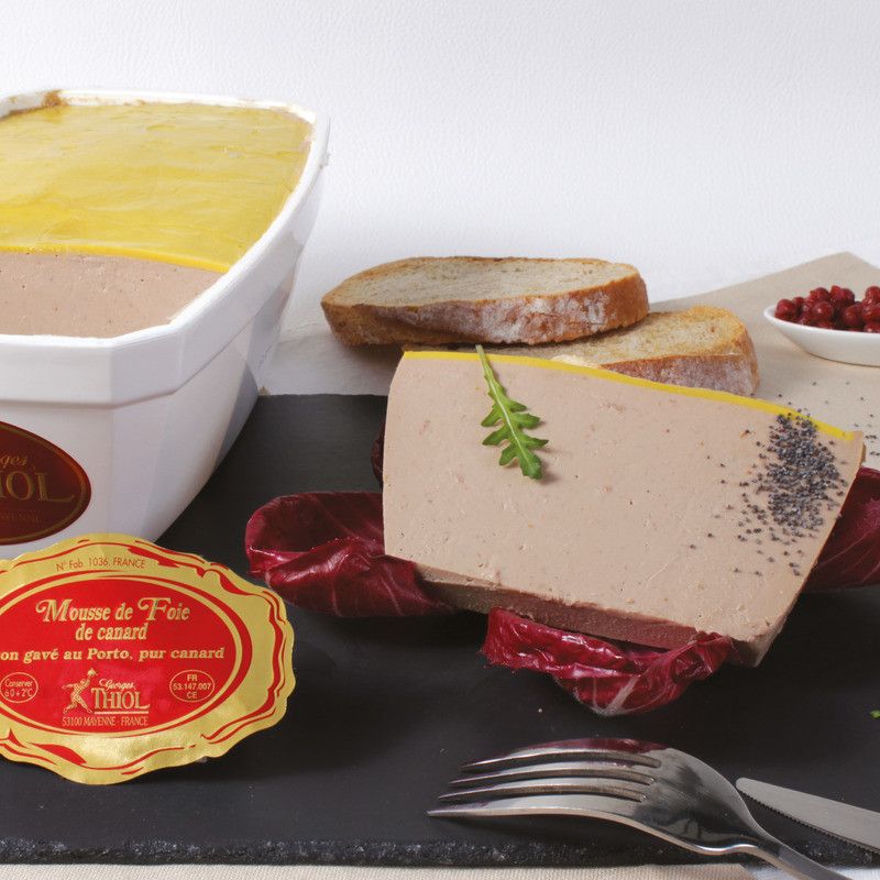 Terrine de Mousse de canard au porto - 1,4kg