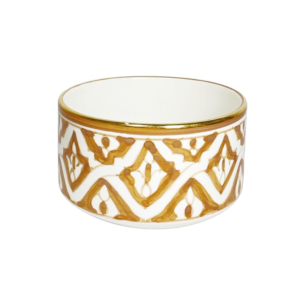plat droit Fassia nude gold