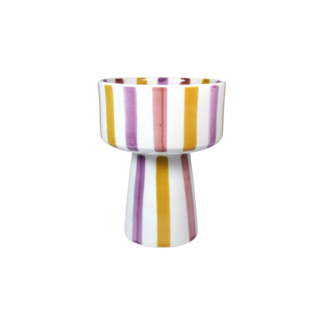 Coupe a fruits Ourika lilas paille gold