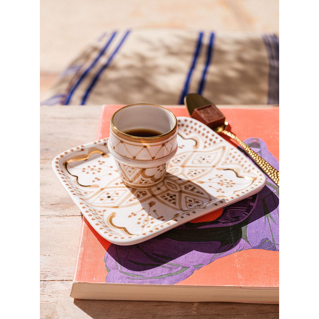 Petit plateau Sahara sable gold