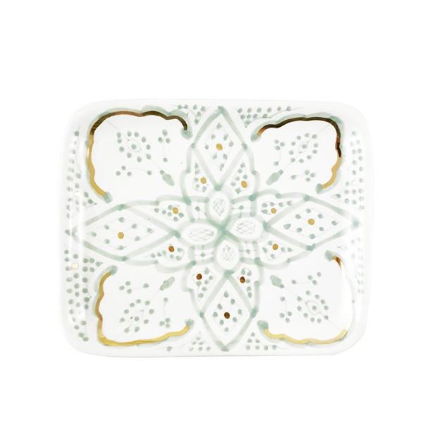 Petit plateau Zwak mint gold