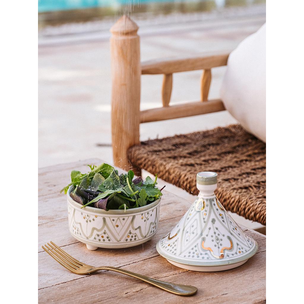 Boîte Tajine Zwak mint gold