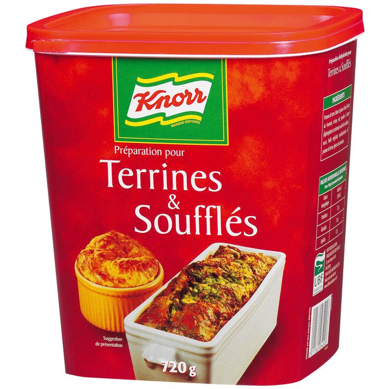 Préparation pour terrines, soufflés, gratins - 720g