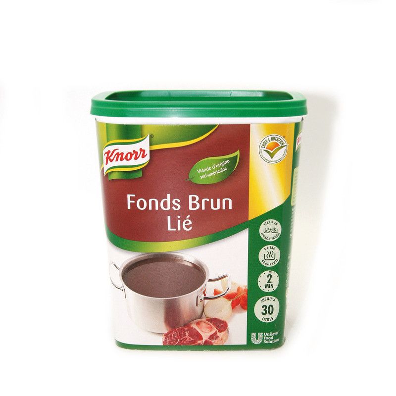 Fonds brun lié déshydraté - 750g