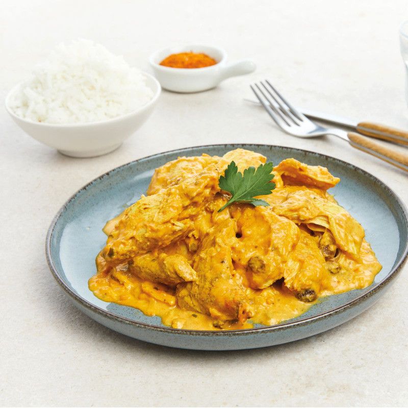 Poulet Tikka Massala et riz Thaï - 350g