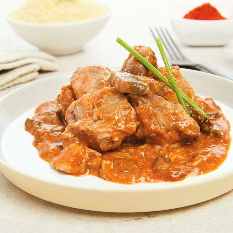 Fondant de porc champignons semoule - 350g