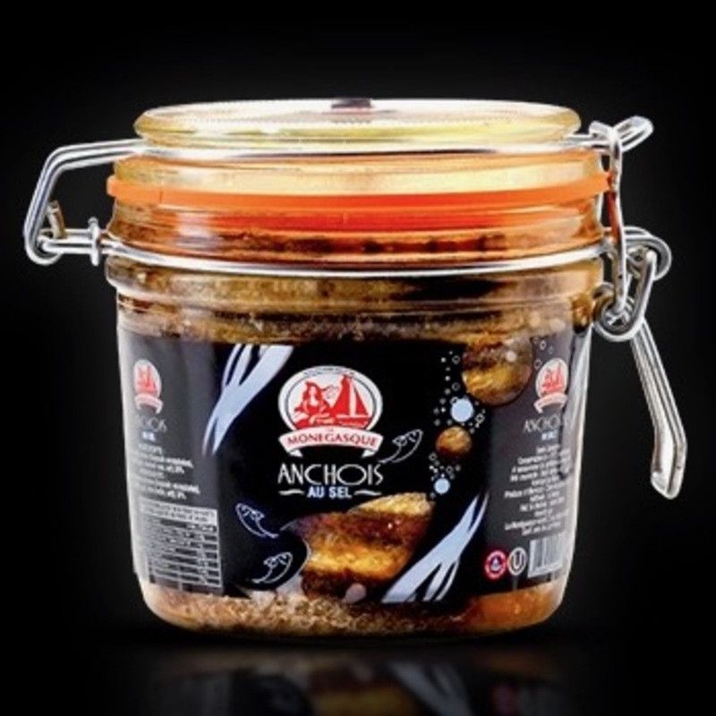 Anchois au sel - 450g