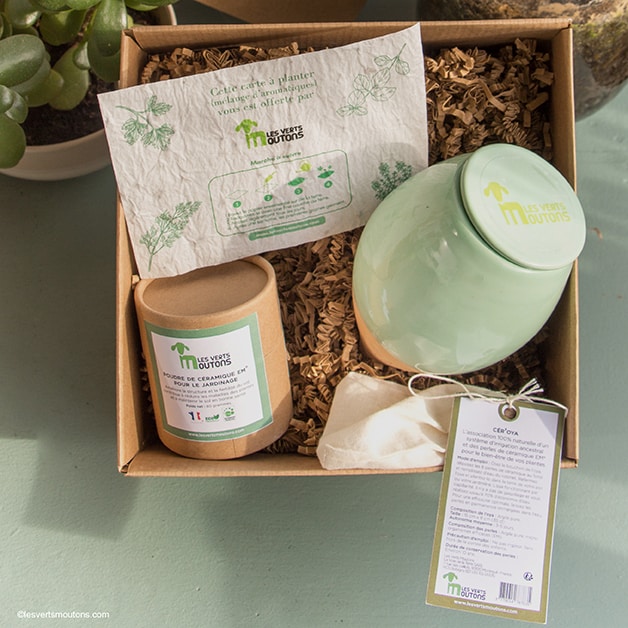 Kit "Côté Jardin" - Oyas et céramique EM®